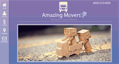 Desktop Screenshot of amazing-movers.com